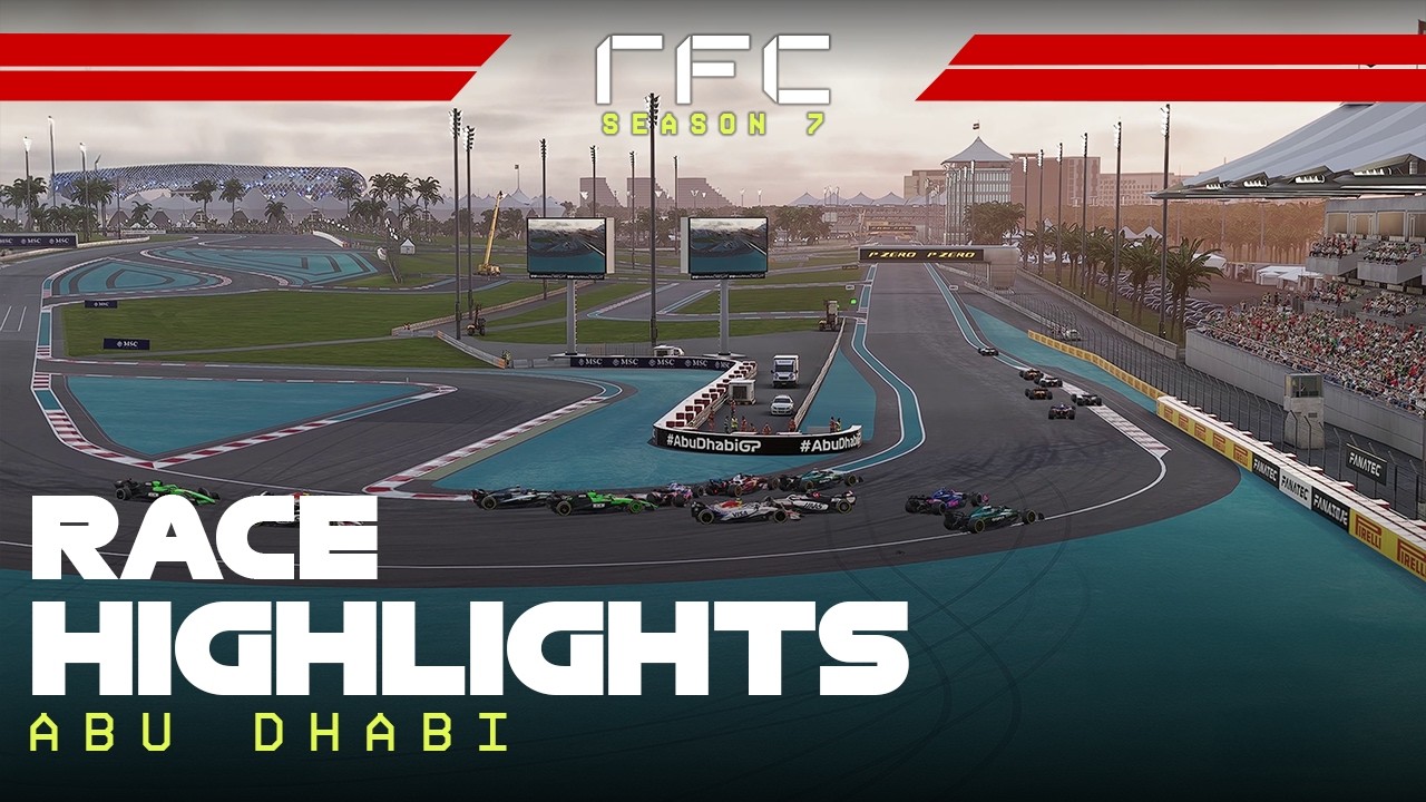 Race Highlights | RFC Season 7 Round 14 Abu Dhabi