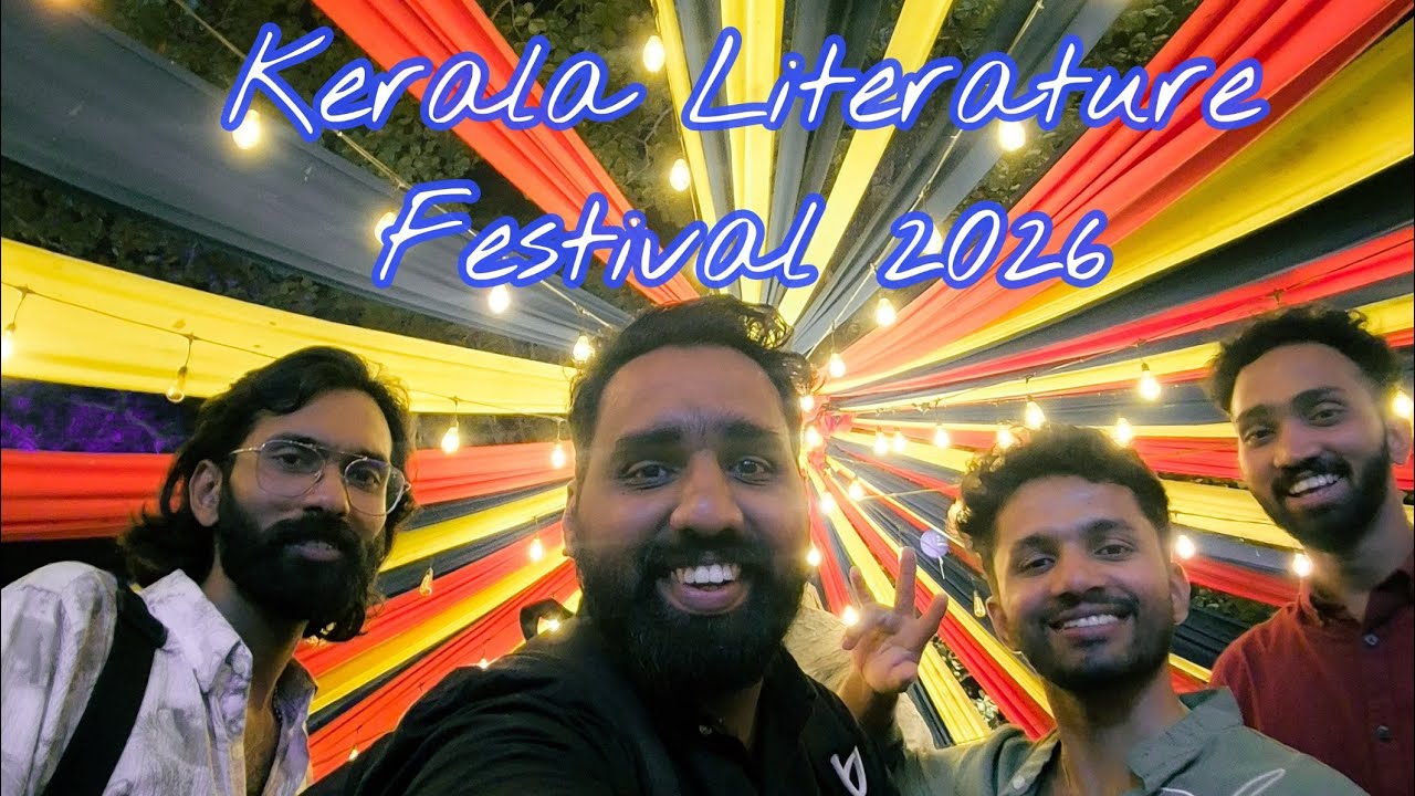 ഏഷ്യയിലെ ഏറ്റവും വലിയ Literature ഫെസ്റ്റിവൽ📈❤️‍🔥| Kerala Literature Fest| KLF| 2026| Hamras Oruvil