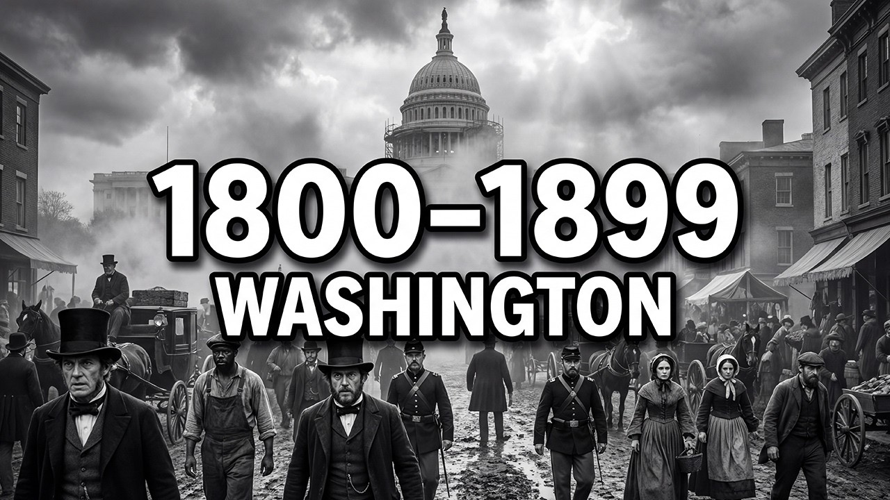 Washington 1800–1899 War, Reconstruction, and Rise