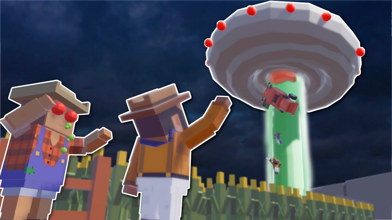 UFO & ZOMBIES INVADE FARM?! - Tiny Town VR Gameplay - HTC Vive City Building