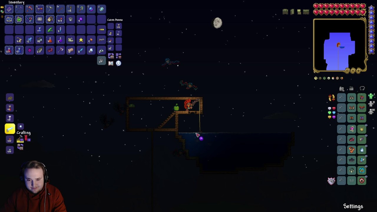 TERRARIA BUT IF WE DIE WE DROP ALL OF OUR ITEMS