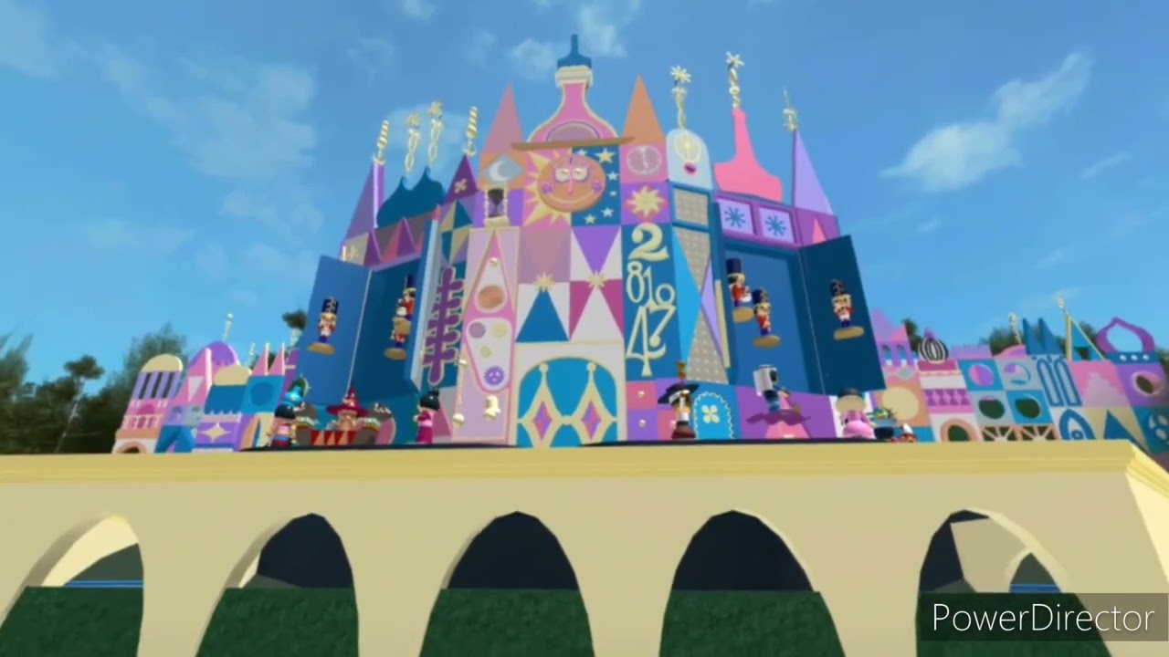 Journey 'round the world and it's a small world musical clock by @drcutler2because1wastaken
