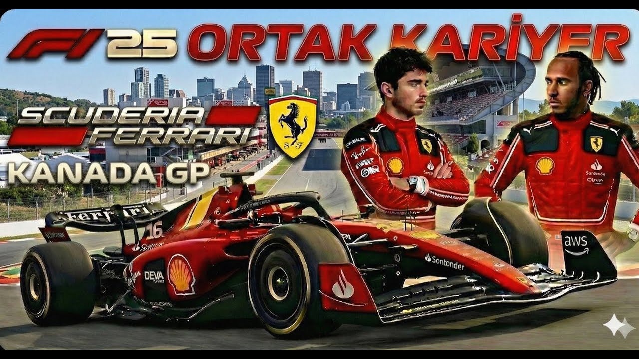 F1 25 Ferrari Eşli Takım Kariyeri Kanada Yarışı