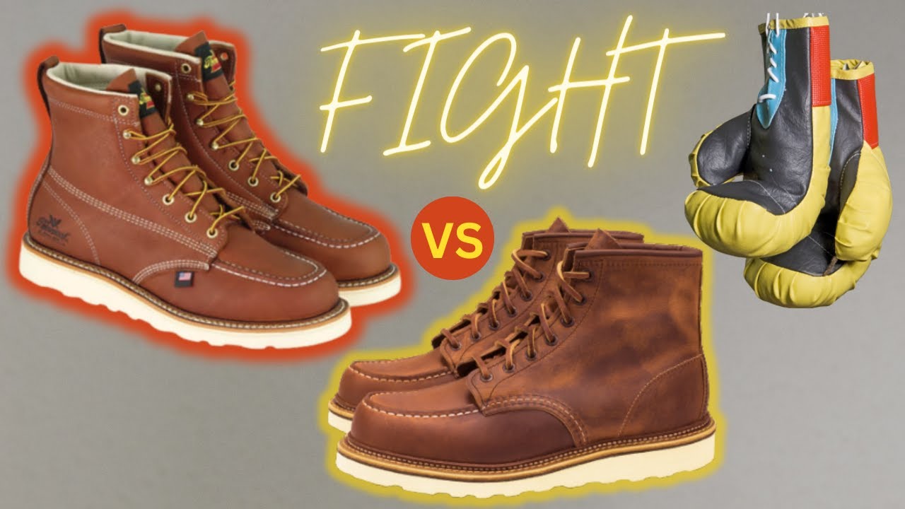 Redwing 1907 vs Thorogood – Battle of the Moc Toe Boots