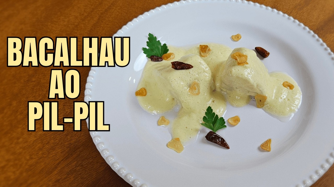 BACALHAU AO PIL-PIL PERFEITO | O segredo do molho cremoso espanhol