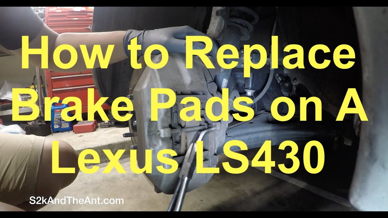 Lexus LS430 | How to Replace Brake Pads and No Cost Brake Sensor Fix