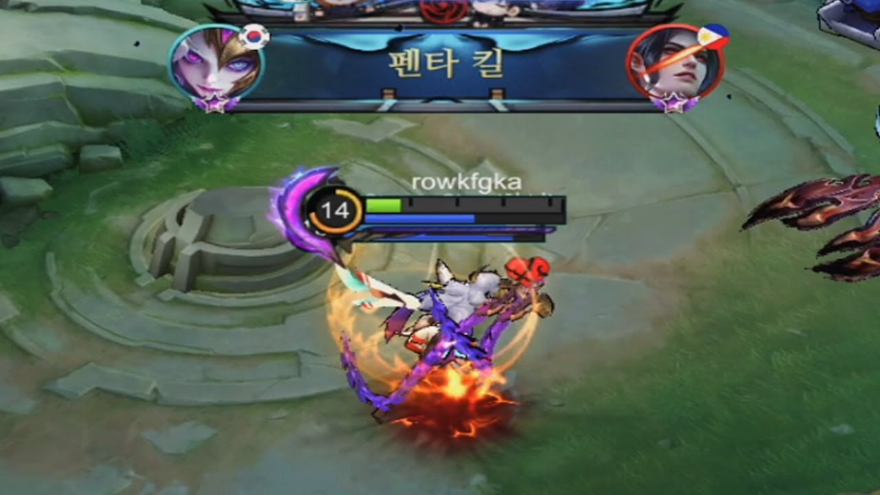 모바일레전드 옵시디아) 어렵습니까...? 어렵냐구요!!!그냥 간단히 나 혼자 5명 잡으면 되는건데!!