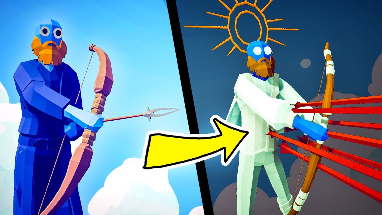 Weak Archer Becomes an ARCHER GOD in TABS