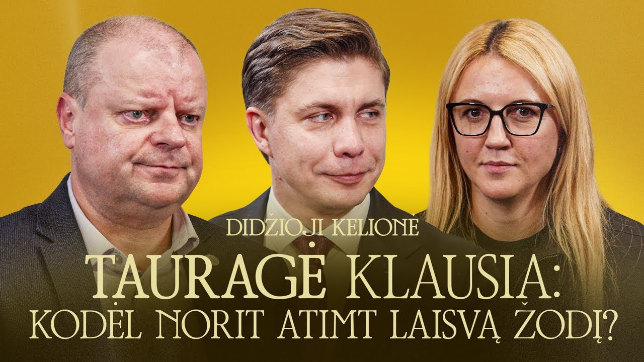 SOCDEMAI, KODĖL NORIT ATIMTI LAISVĄ ŽODĮ? | DIDŽIOJI KELIONĖ - TAURAGĖ | SINKEVIČIUS ir SKVERNELIS