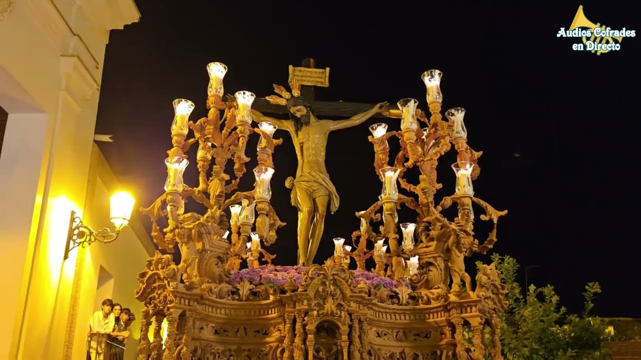 Saludo Hdad Jesús - Salida Extraordinaria Vera Cruz Sanlucar la Mayor (BCT Nazareno de Huelva) 2024