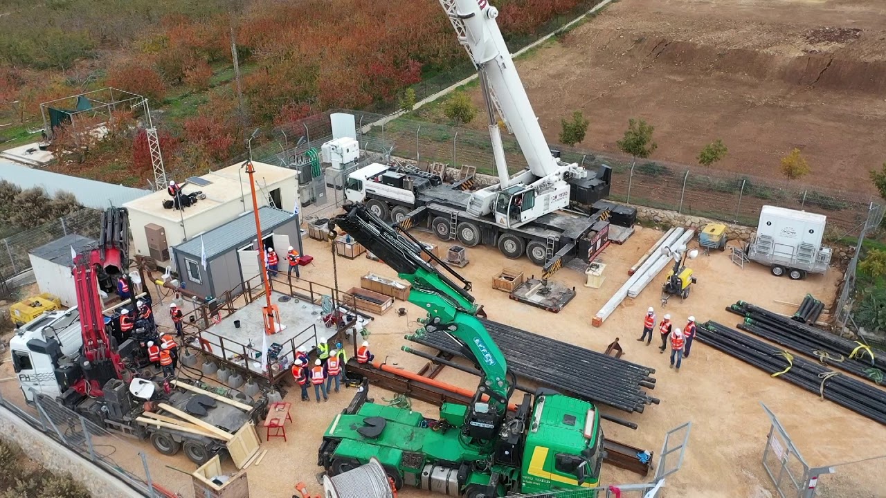 קידוח המים העמוק ביותר שנעשה בישראל, בעומק של 1500 מטרים