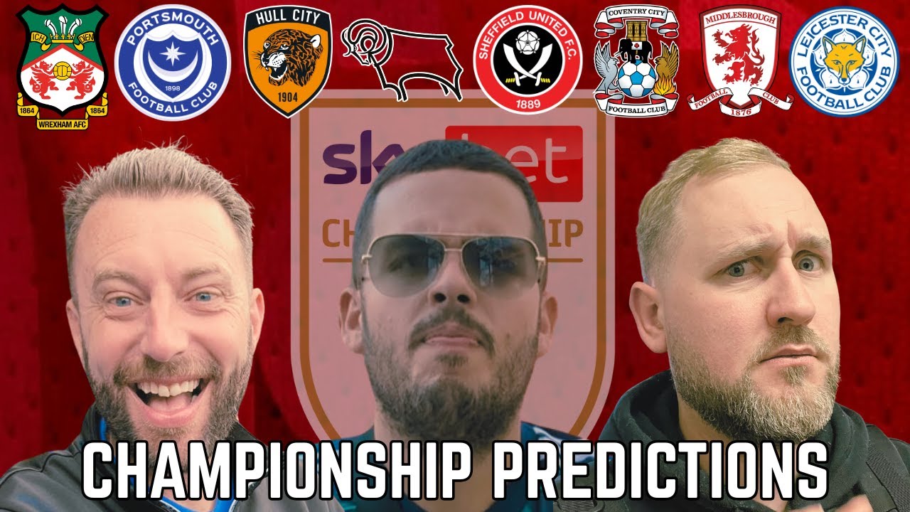 CHAMPIONSHIP PREDICTIONS-WEEK 34