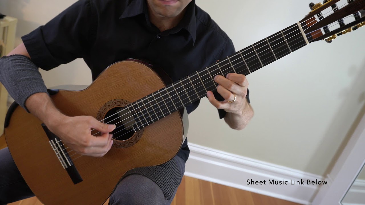 Dark Eyes (Очи чёрные / Óči čjórnye ) - Russian Folk Song for Classical Guitar