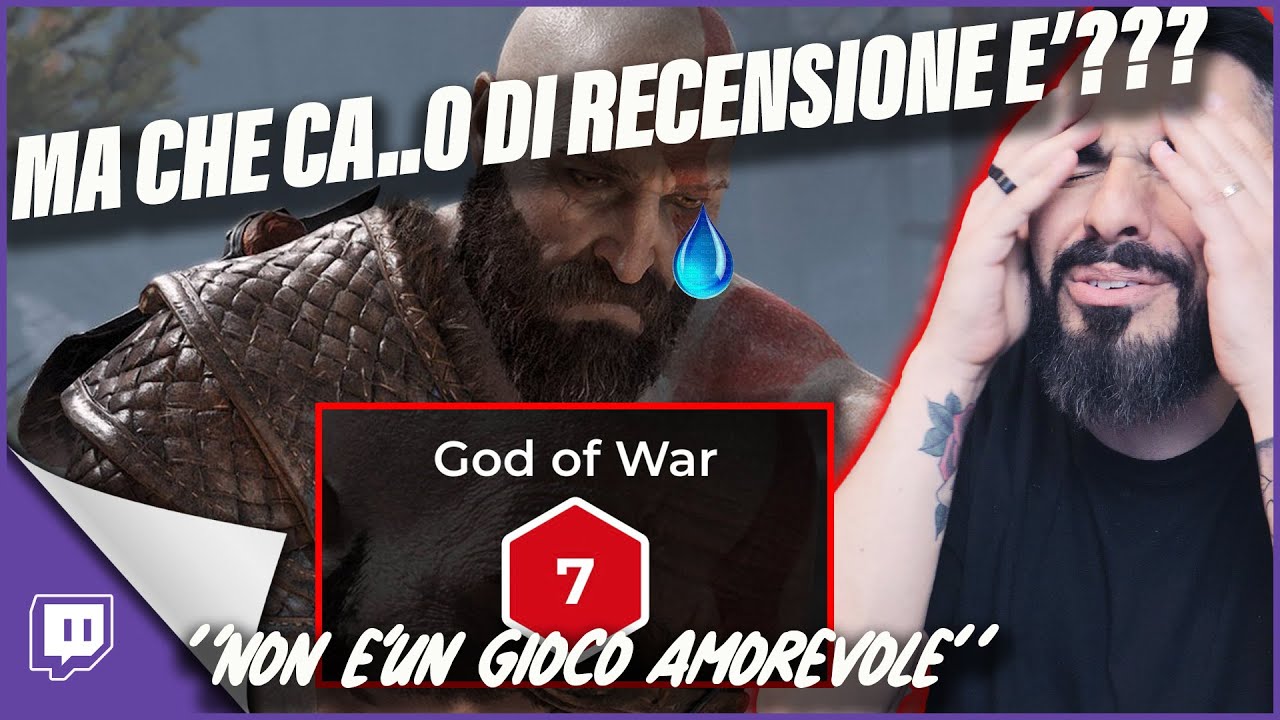SENZA CENSURE | Raiden inca**ato reagisce a God of War VOTO 7