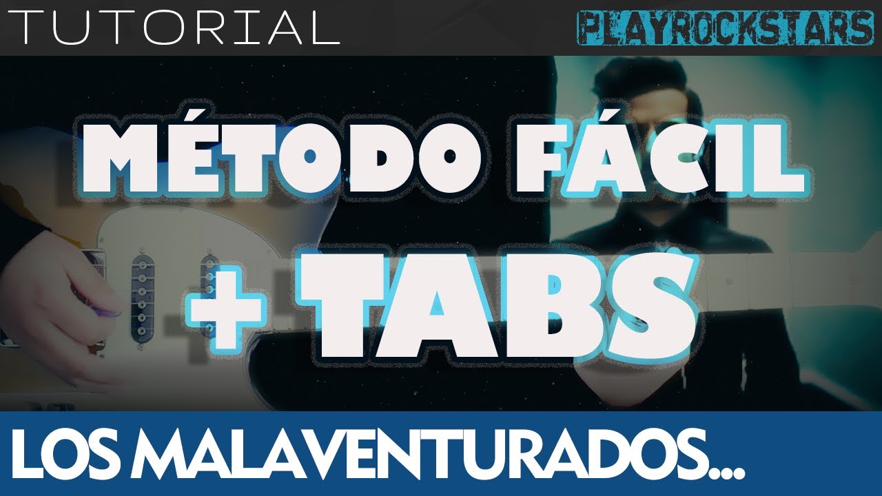 como tocar LOS MALAVENTURADOS NO LLORAN en guitarra PANDA ⭐️ TUTORIAL / ACORDES / SOLO / RITMO TABS