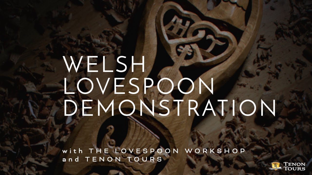 Welsh Lovespoon Demonstration - Live from The Lovespoon Workshop in Wales
