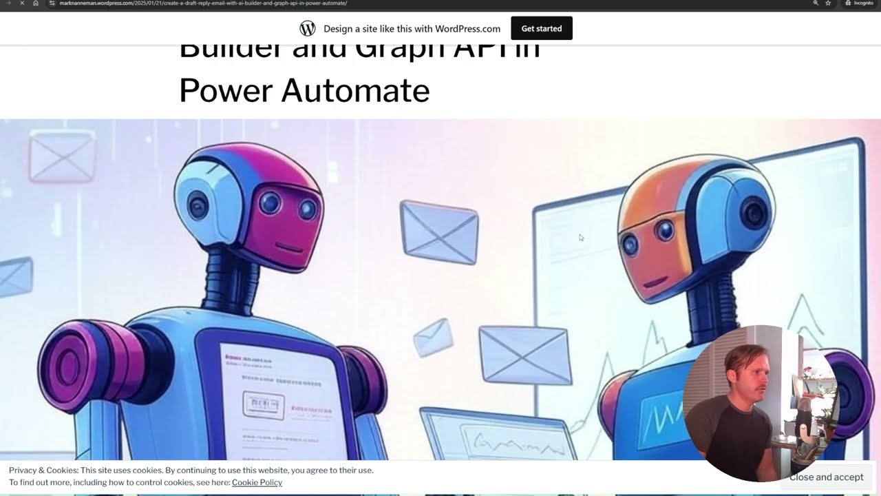 Как создать черновик ответа на электронное письмо в Power Automate (с использованием Graph API и ...