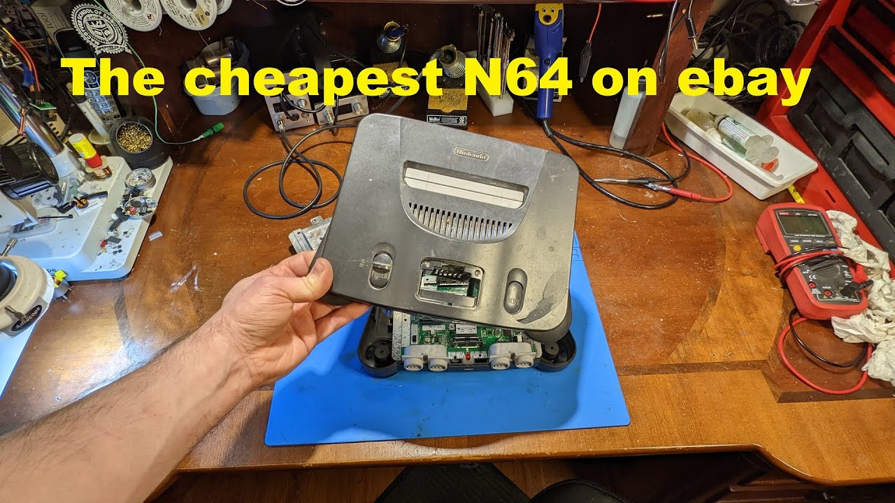 Lets fix a N64 in 2022