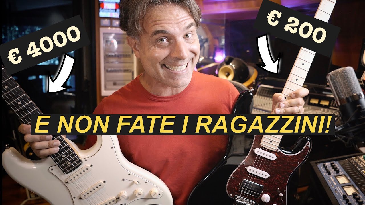 Chitarre Elettriche a Confronto: Fender Stratocaster Custom Vs Donner!