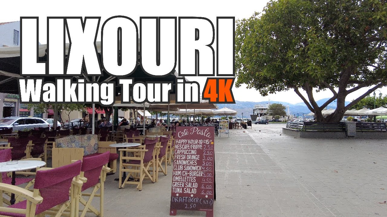 Kefalonia, Greece | LIXOURI Walking Tour - On a Cloudy Day