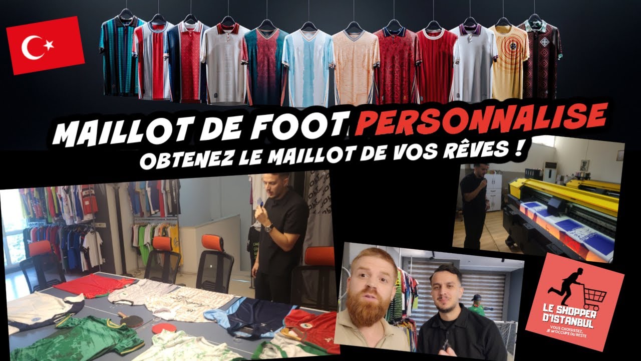 Fabricant maillot de foot personnalisé : Obtenez le maillot de vos rêves pour votre équipe !