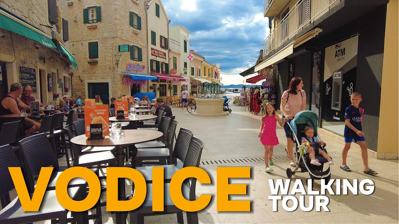 Relaxing Morning Walk in Vodice, Croatia 🇭🇷 Part 1/3.