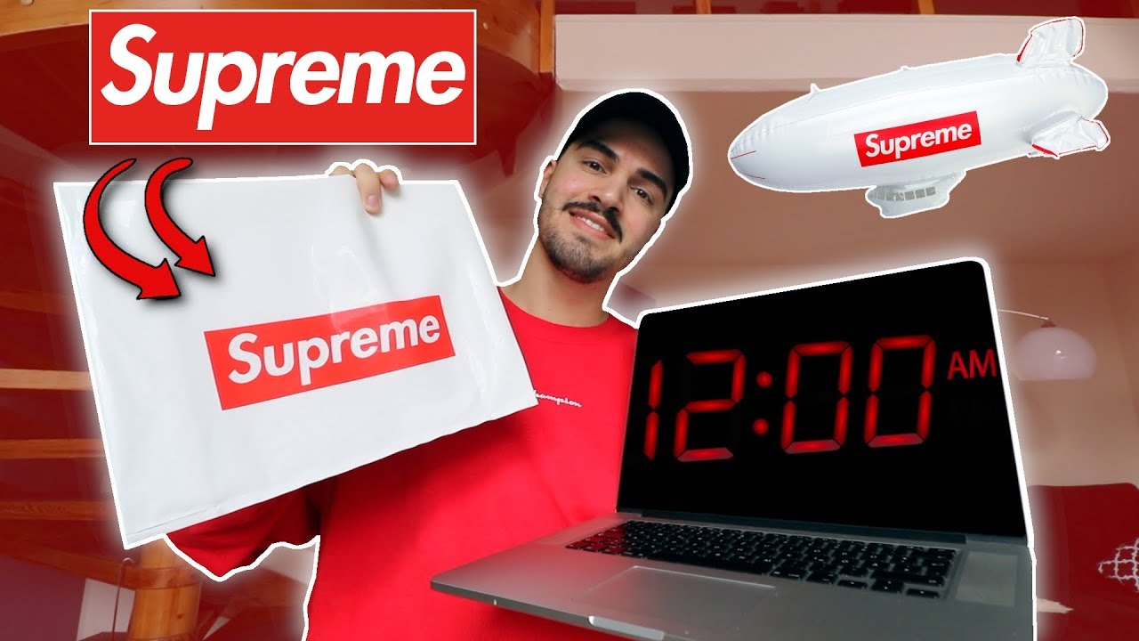 ICH KAUFE MIR SUPREME (UM 12 UHR AM DONNERSTAG)