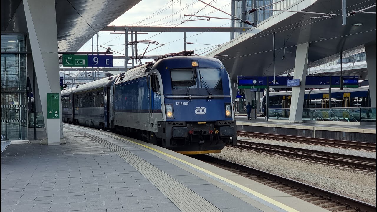 Vlaky / Züge - Wien Hauptbahnhof [A] - 17.8.2023