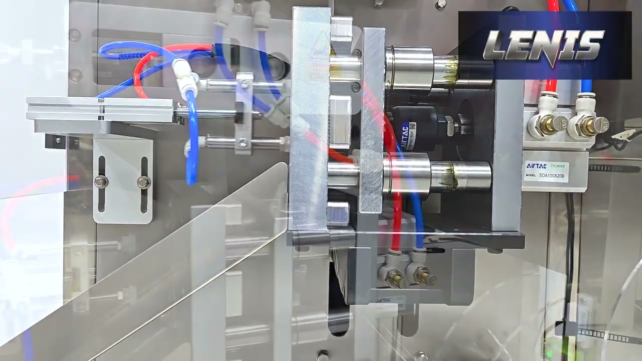 LENIS LMSTS-500 Series Automatic Shaped Sachet Packing Machine #PackExpoLasVegas  #lasvegasexpo