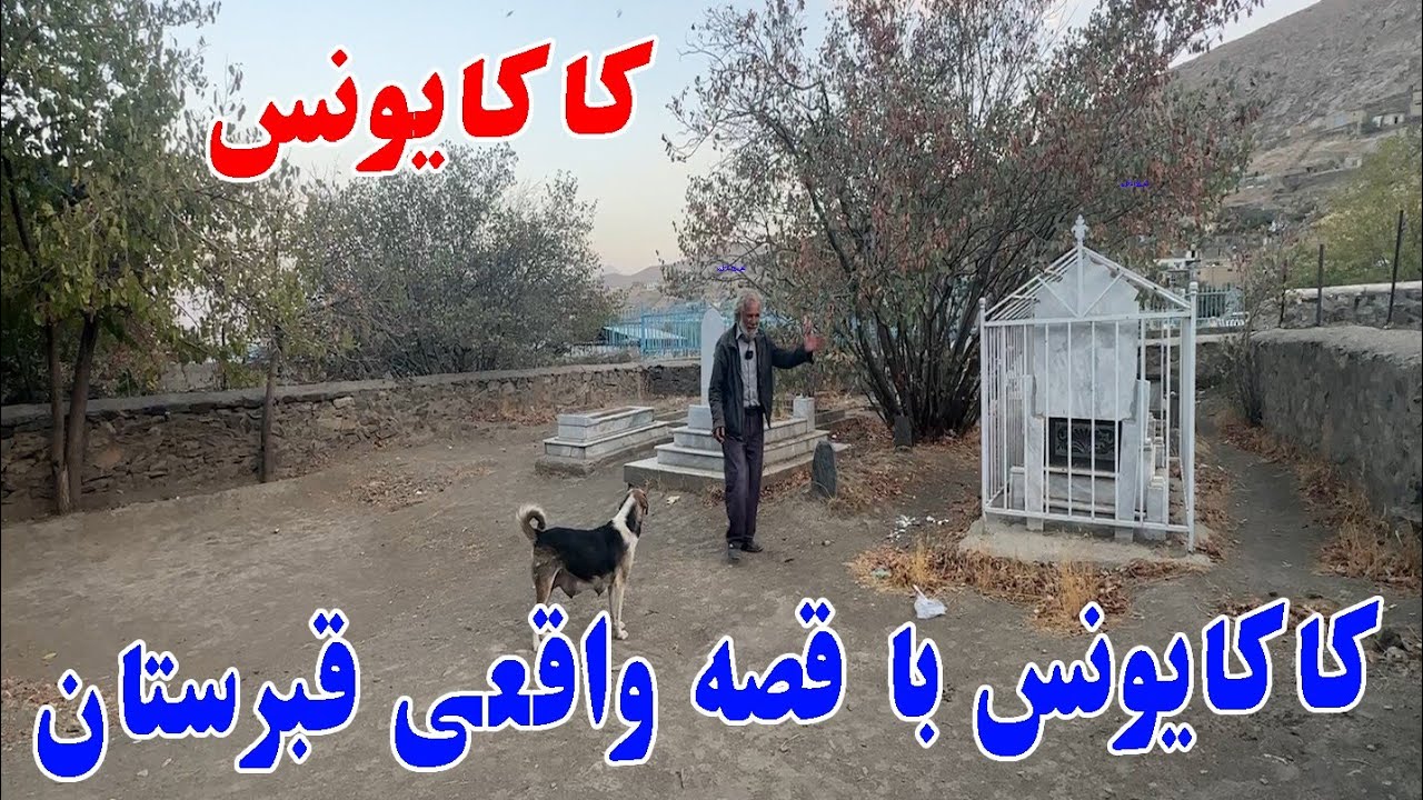 کاکا یونس قصه واقعی در قبرستان ها مار و گژدم را دیده است که استخوان های انسان را می خورد