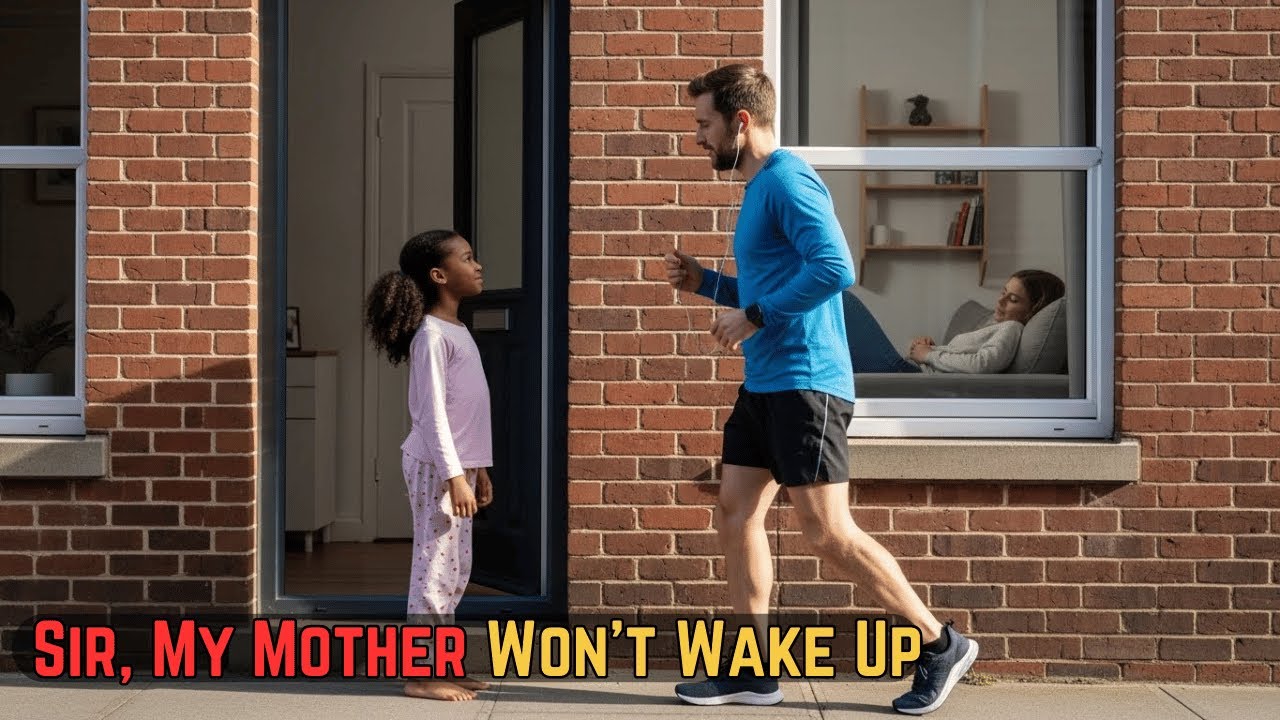 Sir, my mother won't wake up,