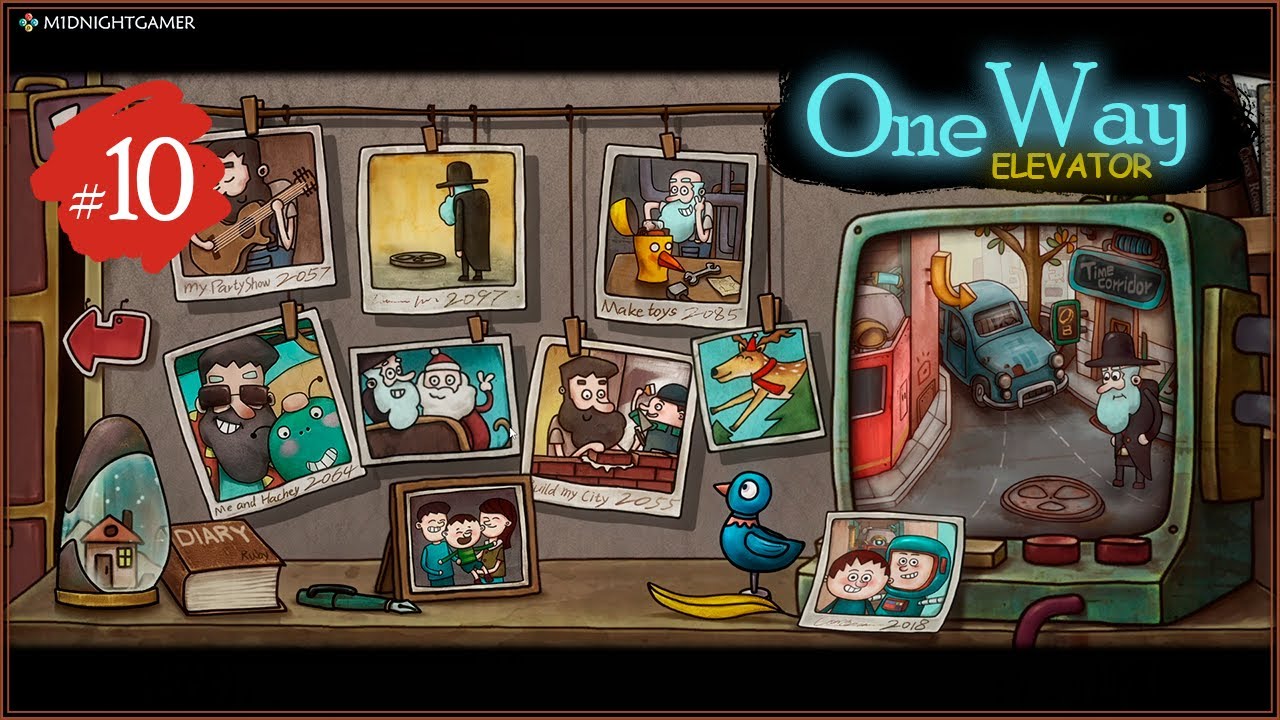 One Way: The Elevator ➤ #10 ➤ Правильная концовка игры | Читаем дневник путешествий мальчика