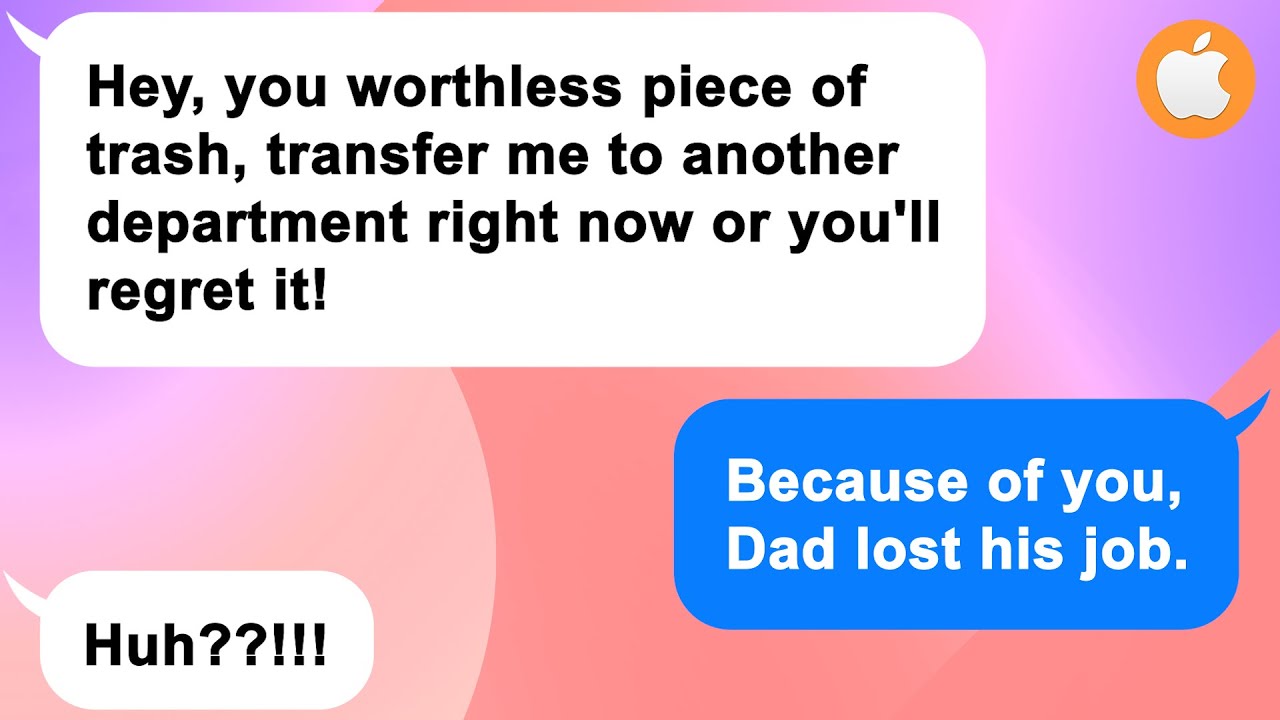 [Apple] My spoiled sister comes to my company and acts like a queen. I show her what a king is!