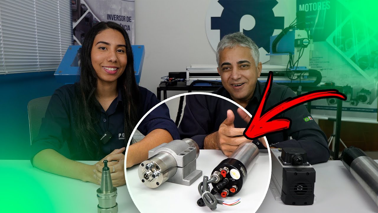 Motores Spindle: O Segredo da Alta Performance em Máquinas CNC!
