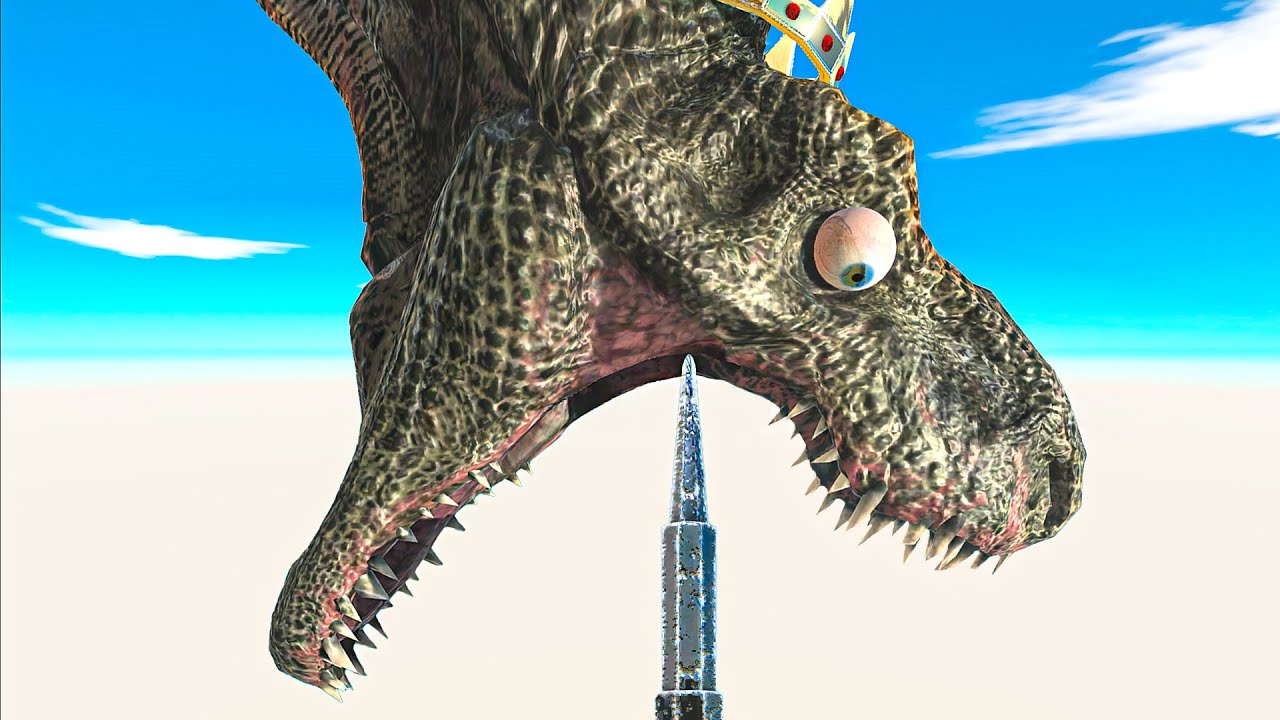 Don't Go Near Spike Trap and Reach The Evolution Gate - Animal Revolt Battle Simulator