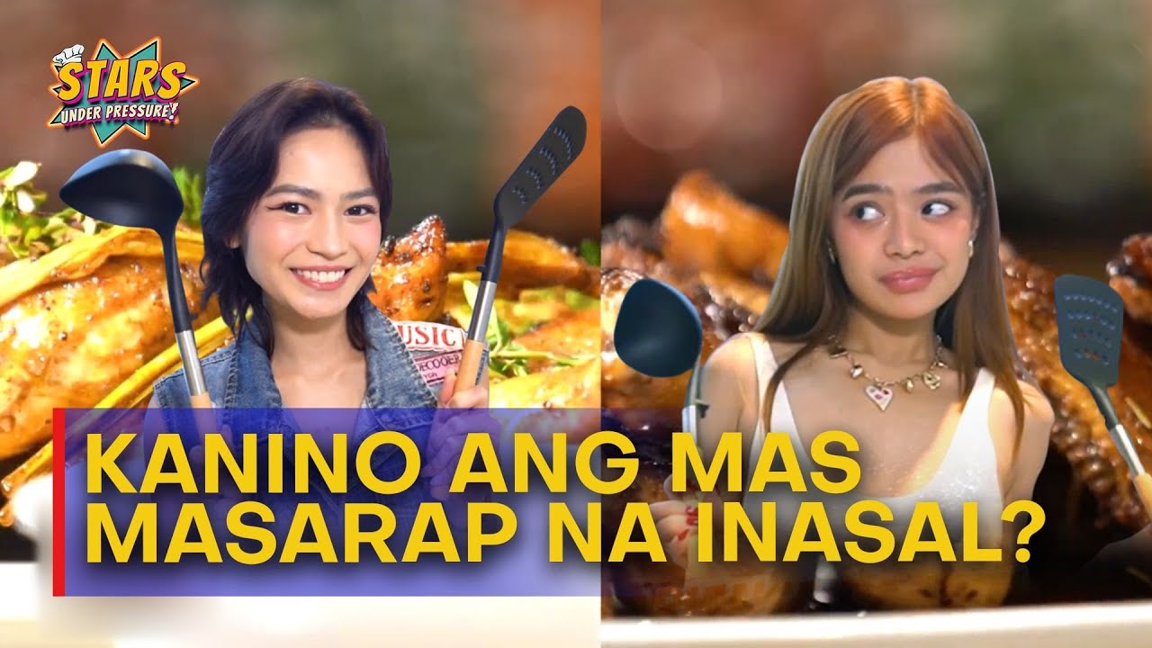 Gillian Vicencio vs Bianca De Vera: Chicken Inasal Challenge | Stars Under Pressure Episode 8