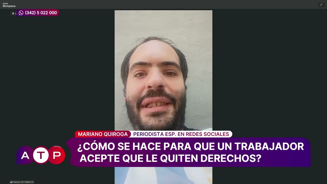 Mariano Quiroga - periodista - ¿Por qué trabajadores adhieren a la reforma laboral - ATP 18 02 26