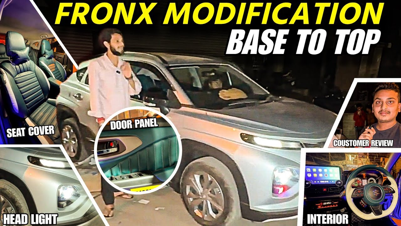 2025 SUZUKI FRONX MODIFICATION ✅SIGMA TO ALPHA|| BASE TOP WITH GENUINE SUZUKI ITEMS