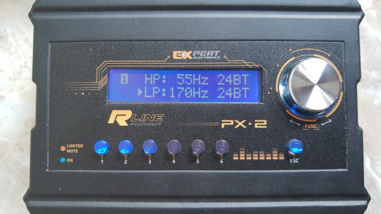 COMO REGULAR O PROCESSADOR DA EXPERT RLINE PX2 - CORTE DE FREQU&Ecirc;NCIA  #shiver #som #expert