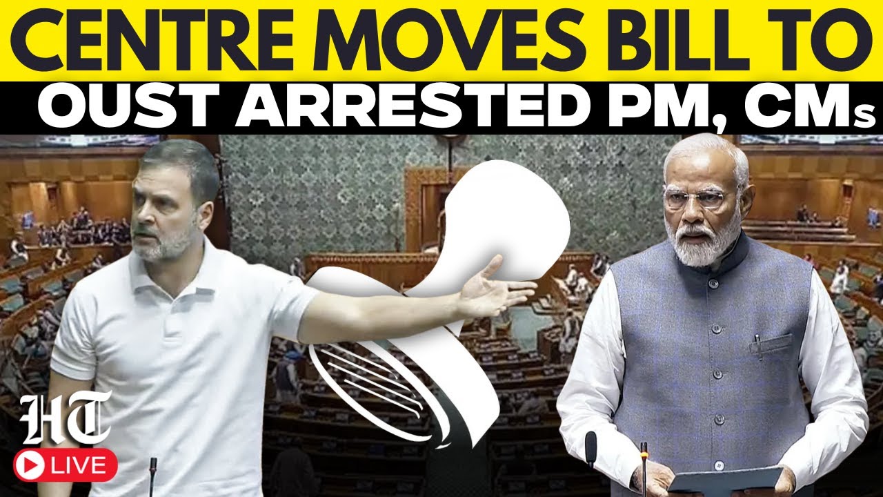 Lok Sabha LIVE: Govt to Table Bill on Removal of PM, CMs Arrested for 30 Days