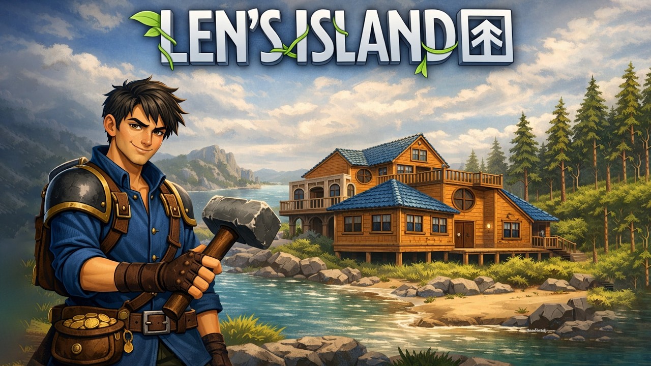 Base bauen in Len’s Island – einfacher als gedacht🏝️