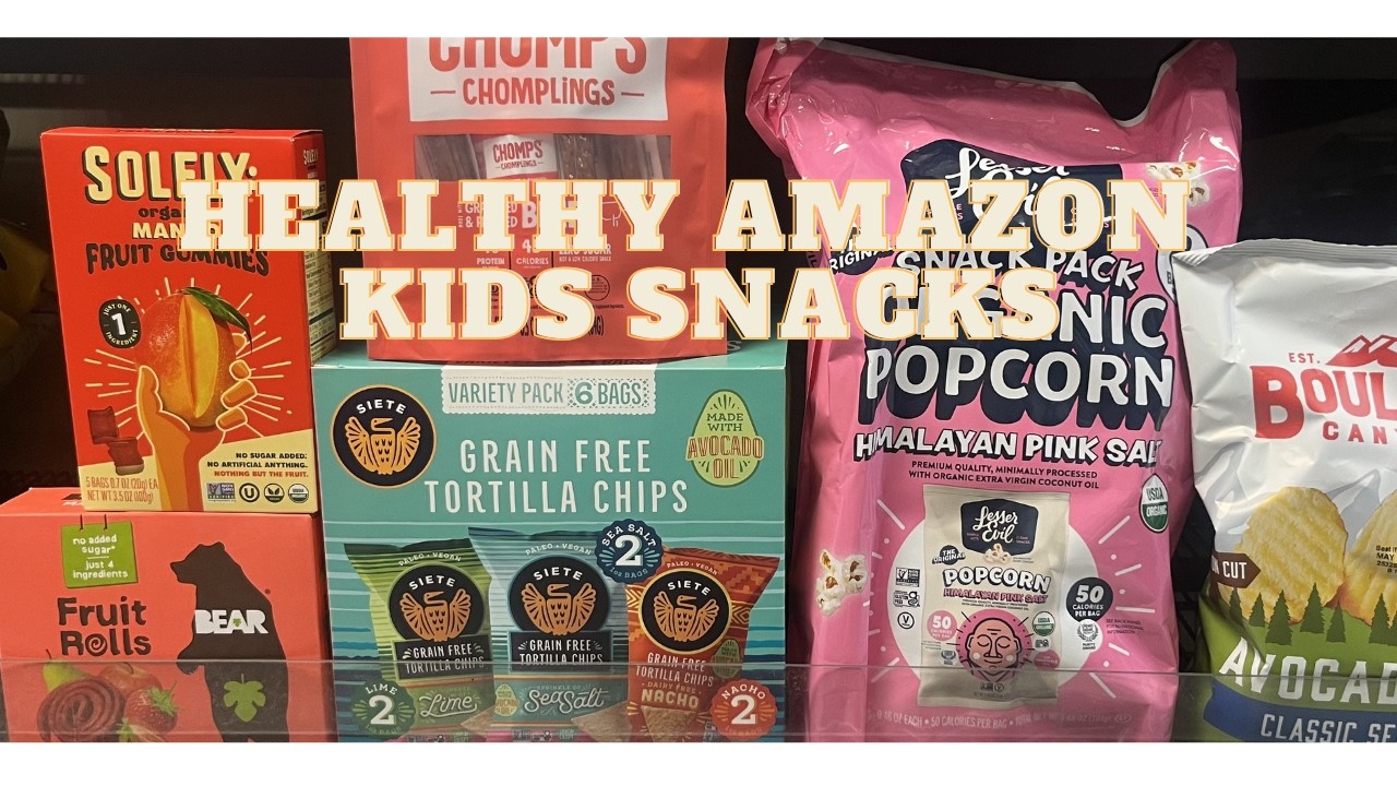 Healthy Kids Snack On Amazon ( Simple Ingredients Only )