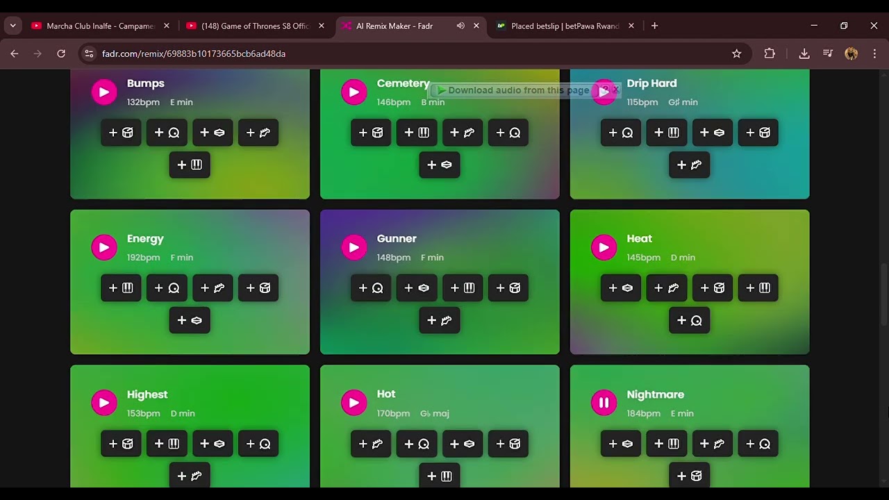 👉 “New Remixes Every  day”