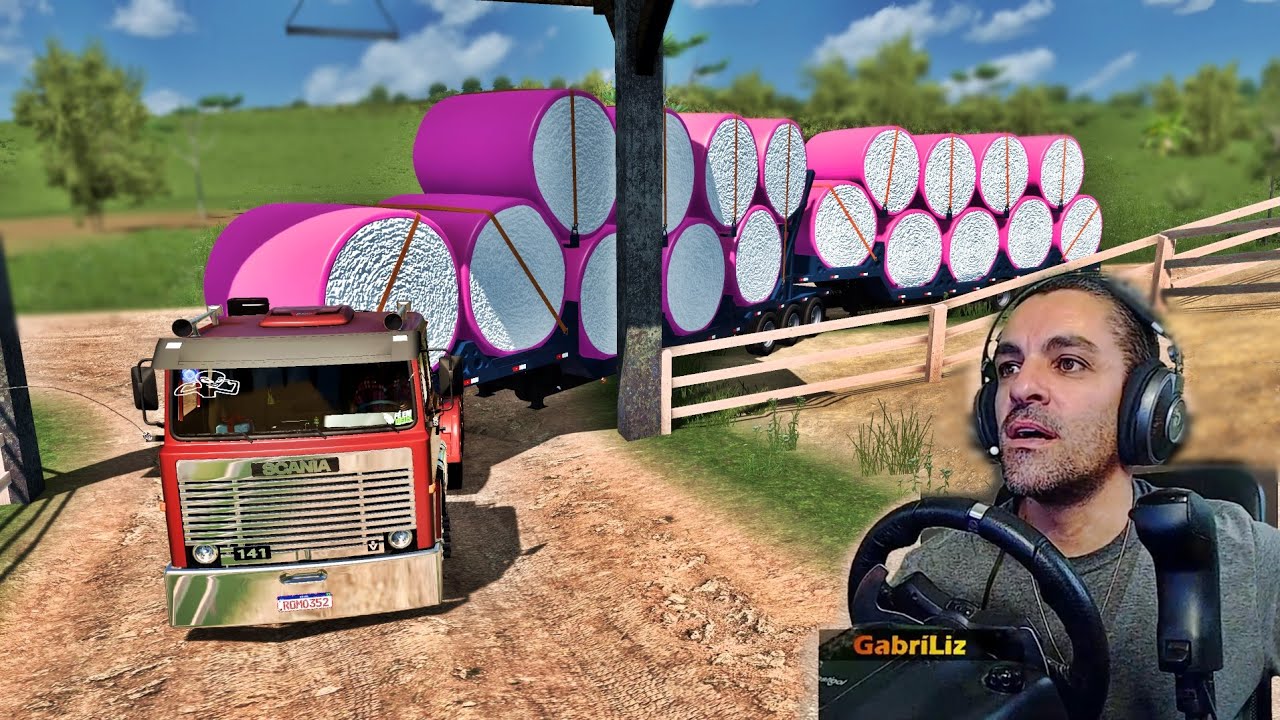 ESSA CARRETA DE ALGODÃO É BEM GRANDE - Vida de Caminhoneiro 262 - Euro Truck Simulator 2