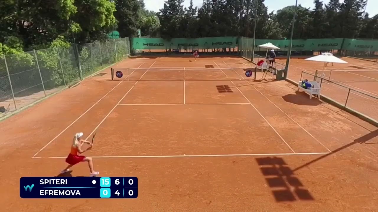 Dalila Spiteri (ITA) vs Ksenia Efremova [Q] (FRA) // 6-4 3-6 5-7 / W35 Santa Margherita di Pula / 1R