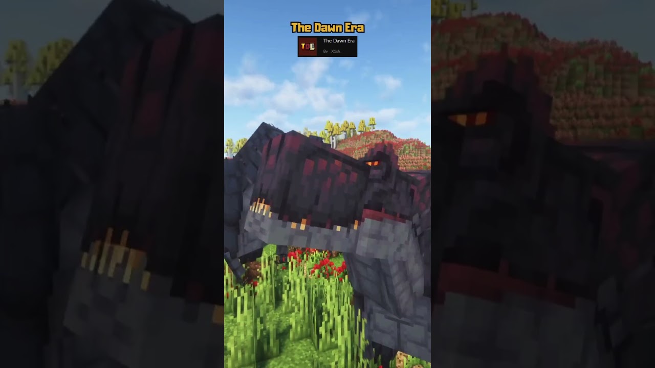 Minecraft Best Prehistoric Mods ! #3 #shorts #minecraft