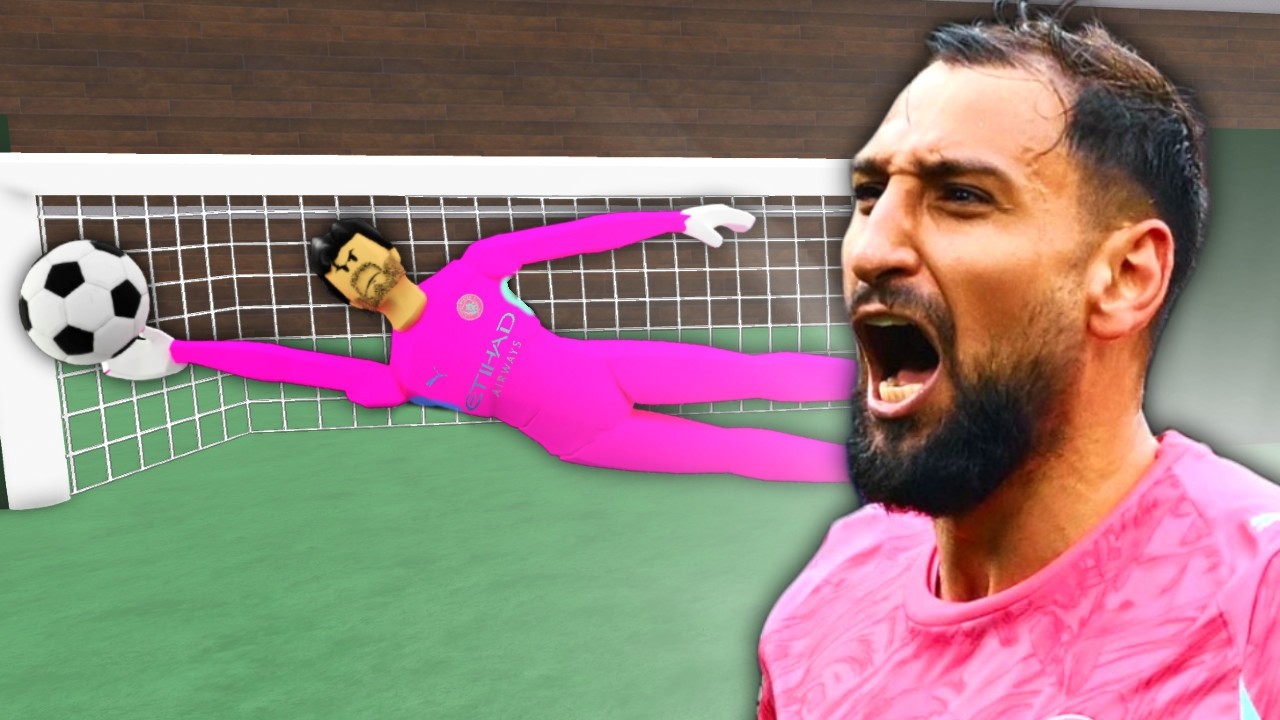 ДОННАРУММА в реалистичном уличном футболе! (Roblox)