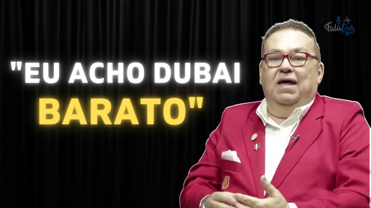 TOINHO EXPLICA PORQUE VIAJA TODOS OS ANOS PRA DUBAI | Cortes do Falatuh