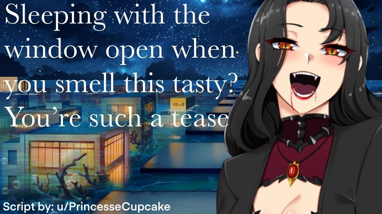 No Invitation Needed - Just Here for a Midnight Snack P1 [F4M] [Vampire x Human] [Sleeping Listener]