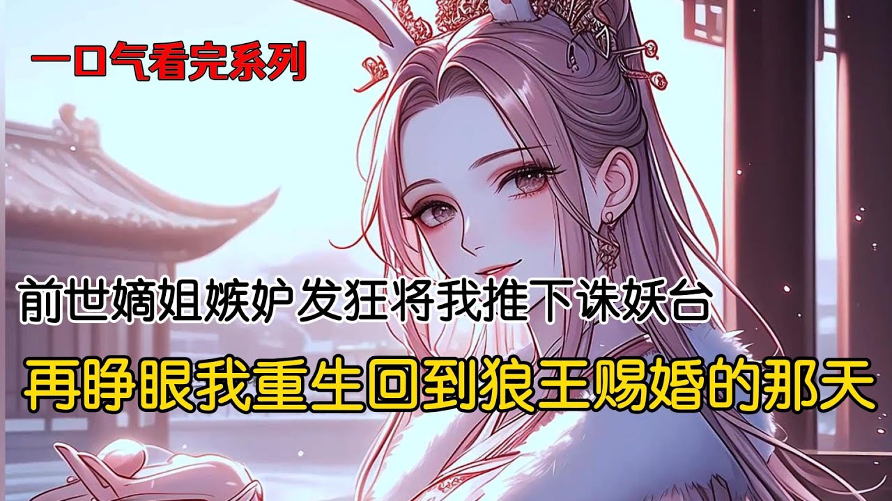 前世，嫡姐被赐给大皇子后，使用了白兔一族的禁术，勾得他日日留宿。但大皇子不但没对她情根深种，反而厌恶至极。二皇子却一往情深，夫妻和睦成佳话。嫡姐嫉妒发狂，将我推下诛妖台#完结文 #古风小说